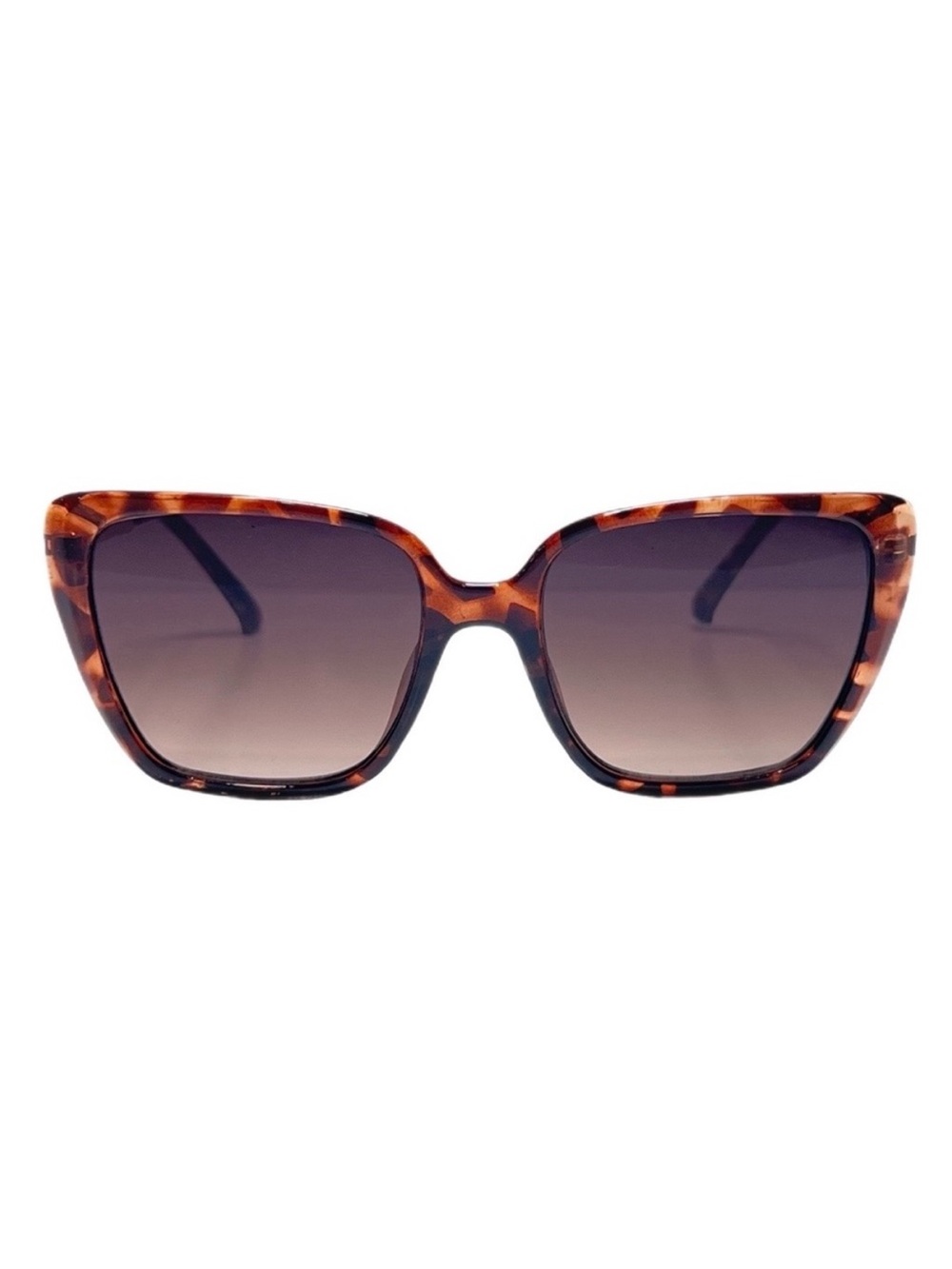 🍒3/$30 New Oversized Brown Tortoise Square Sunglasses